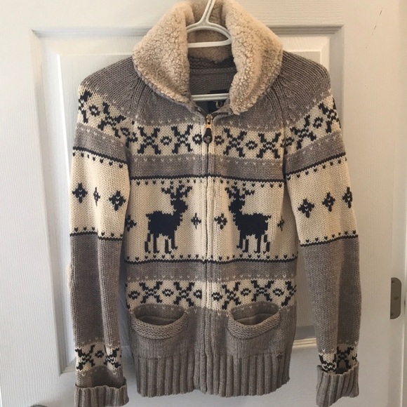 GUC  TNA knit zip up - Picture 1 of 6